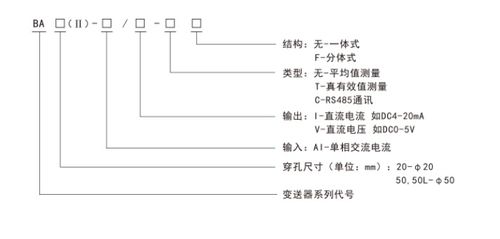 【交流電流傳感器ba20-ai/i安科瑞電流傳感器智能型工業自動化系統】- 